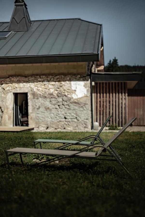 La Loge De La Dolarde - Chambre Nord-Est Hotel Prémanon Buitenkant foto