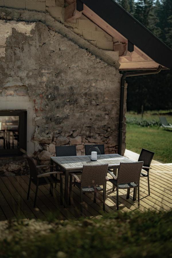 La Loge De La Dolarde - Chambre Nord-Est Hotel Prémanon Buitenkant foto